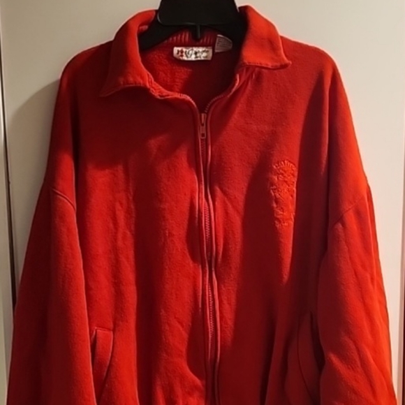 Vintage Giorgio Beverly Hills Red Zip up jacket. Size Large Adult/Junior. $19 - Picture 2 of 15